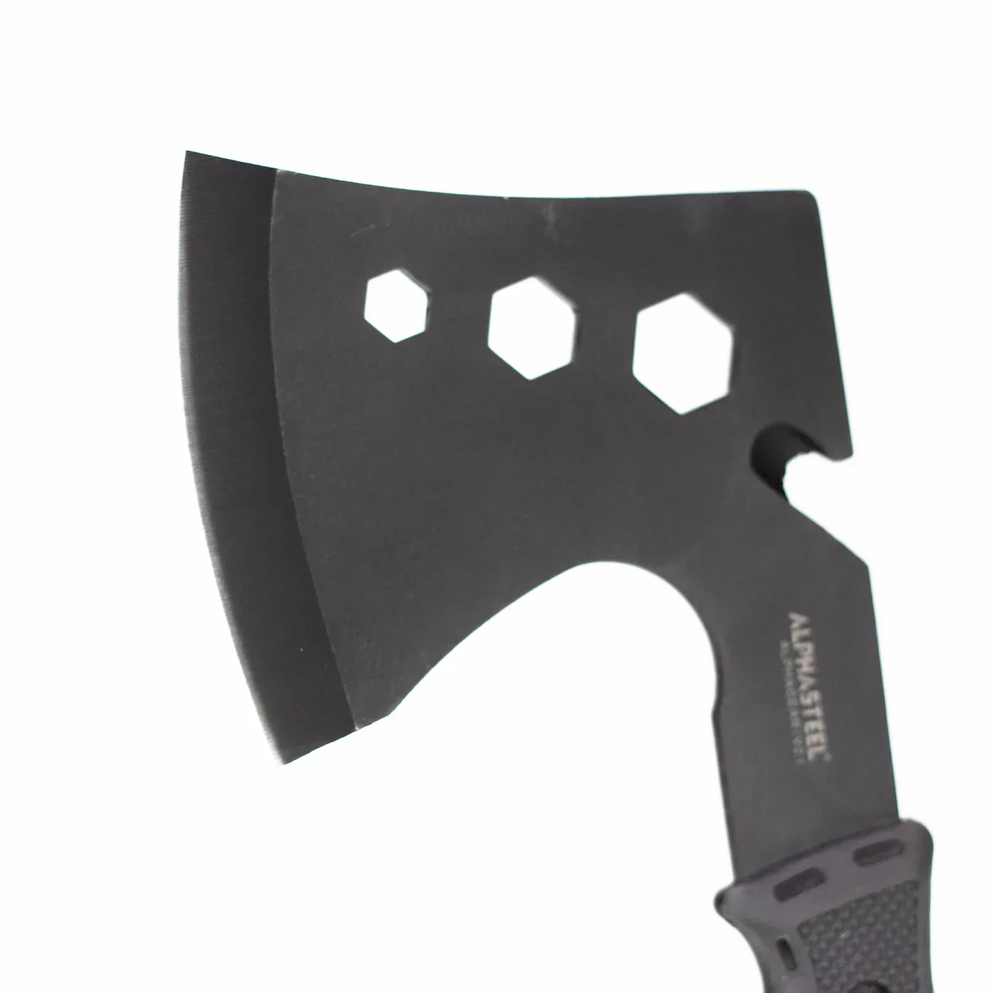 ALPHASTEEL - 10" Tactical Axe w/ Sheath Black Hatchet - Image 6
