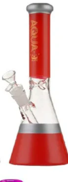 Aqua - 11″ Glass Bong with Bowl - Image 8