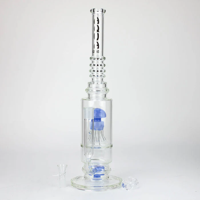 AQUA Glass 19" 2-in-1 Octopus Percolator Water Bong - Image 4