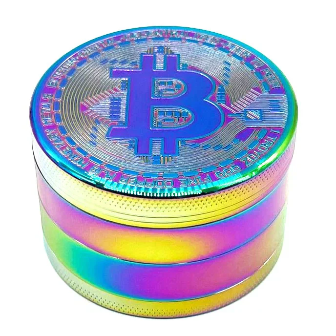 Bitcoin - 63mm 4-Pc Herb Grinder - Image 3