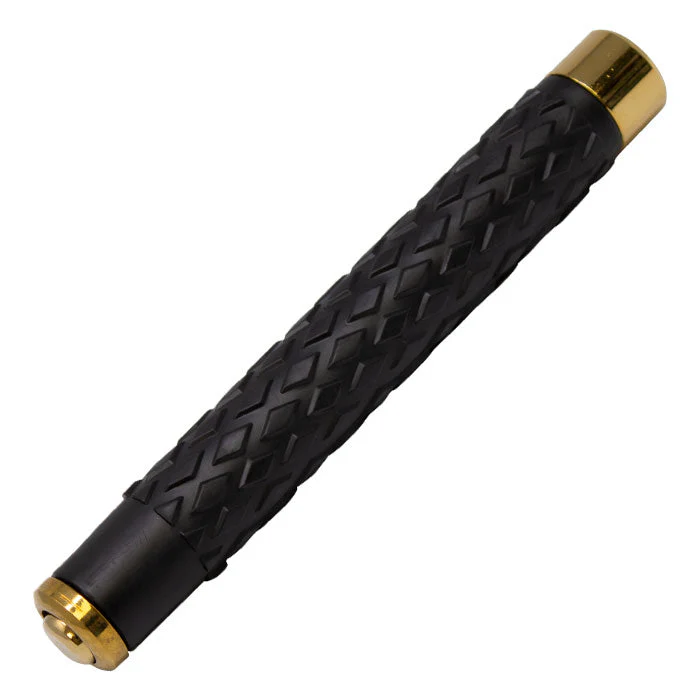 20" Black and Gold Expandable Emergency Striker - Image 2