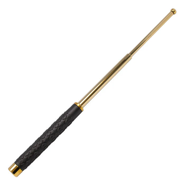 20" Black and Gold Expandable Emergency Striker - Image 3