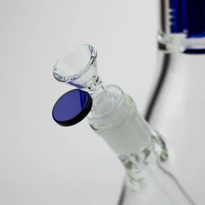 Blueberry 15" Dual Tree Percolator Beaker Bong - Image 3