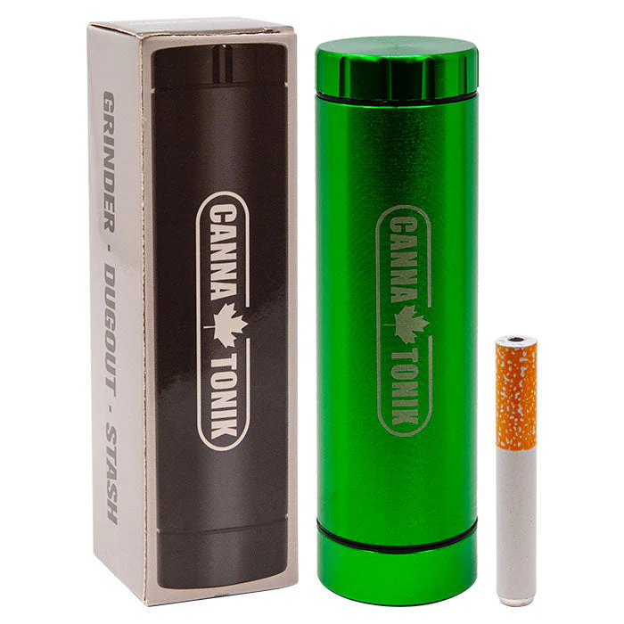 Cannatonik 3 In 1 Grinder Dugout Stash - Image 5