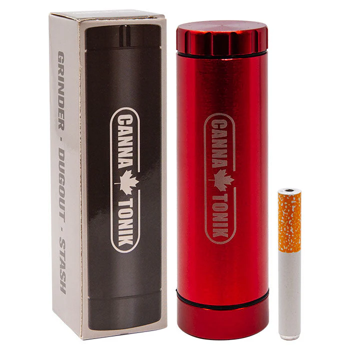Cannatonik 3 In 1 Grinder Dugout Stash - Image 6