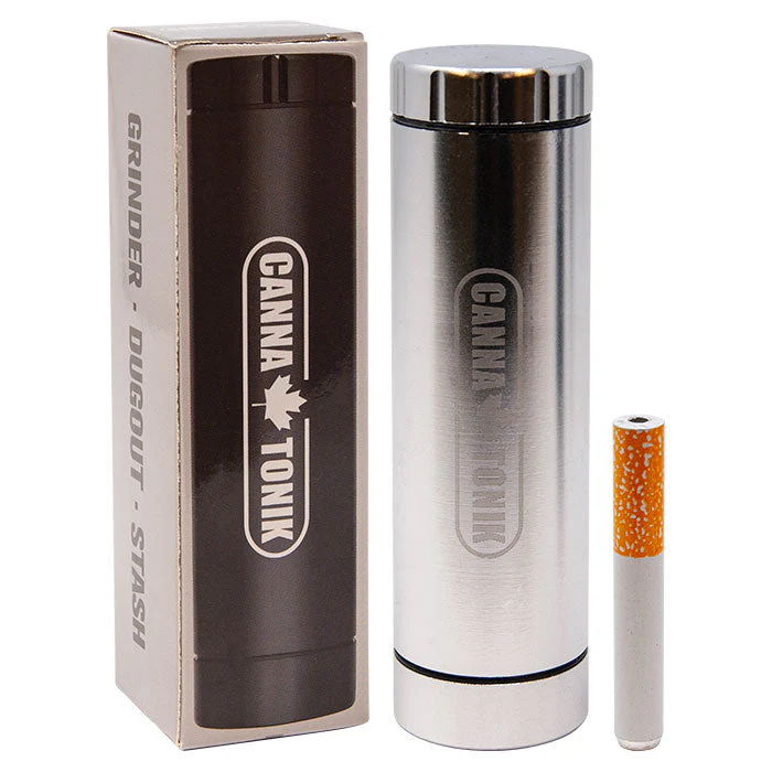 Cannatonik 3 In 1 Grinder Dugout Stash - Image 7