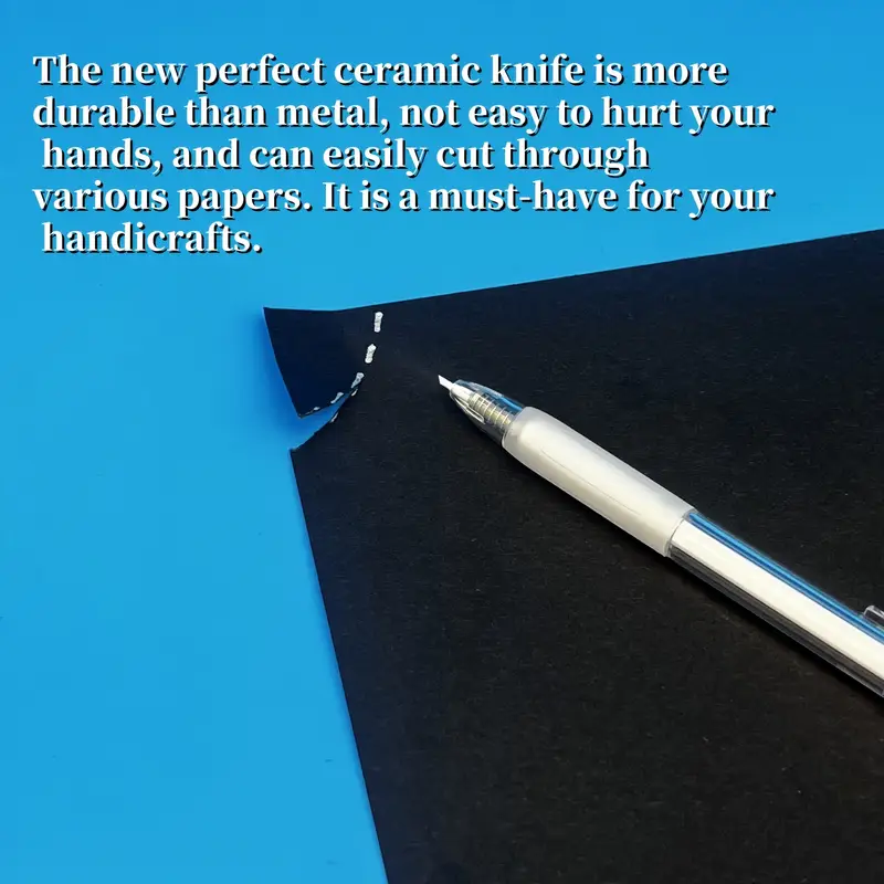 Ceramic Precision Craft Knife and Pen Set - Image 4
