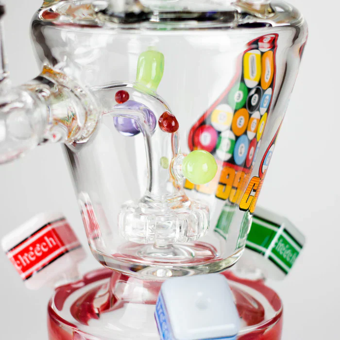 Cheech Glass - 11.5" Pool Hall Blazy Buddy Bong - Image 11