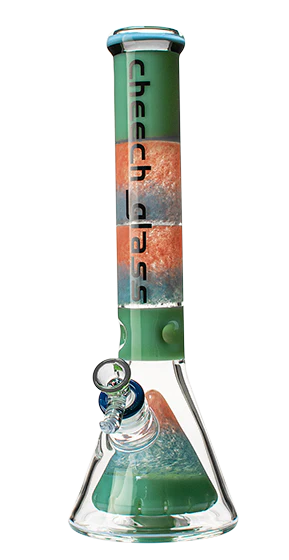 Cheech Glass 15” Cheech Frit Beaker in Beaker Bong