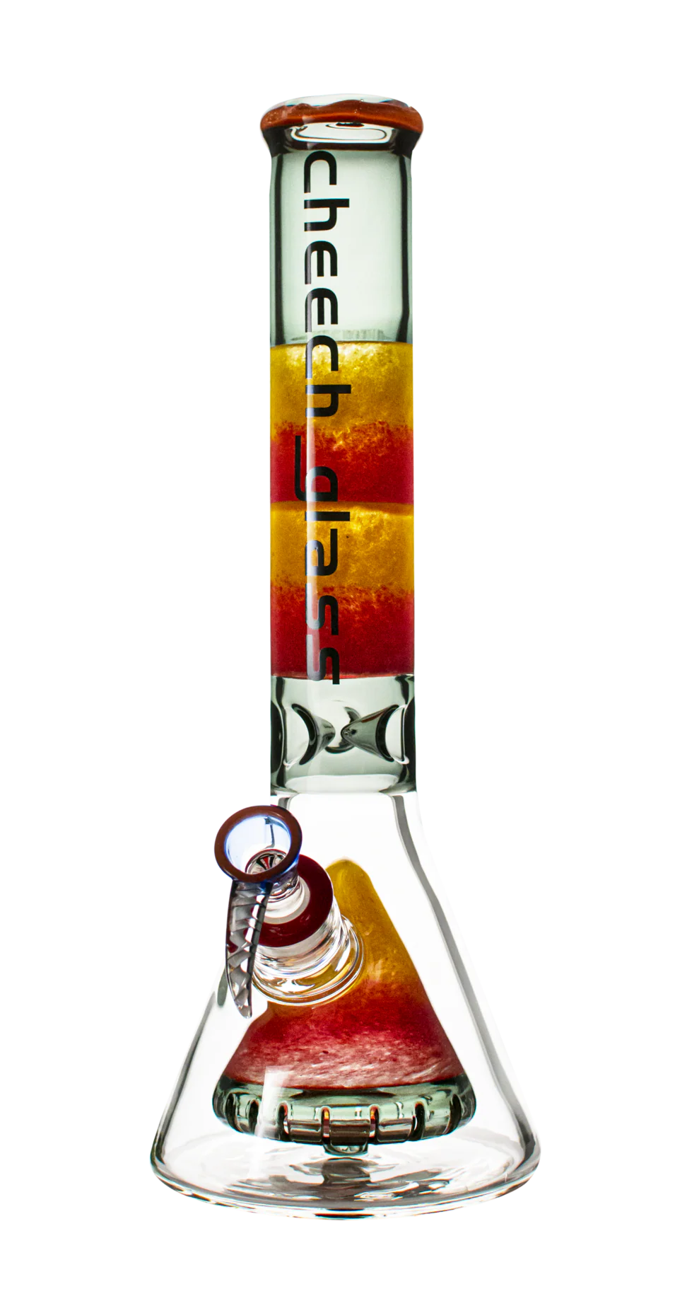 Cheech Glass 15” Cheech Frit Beaker in Beaker Bong - Image 2