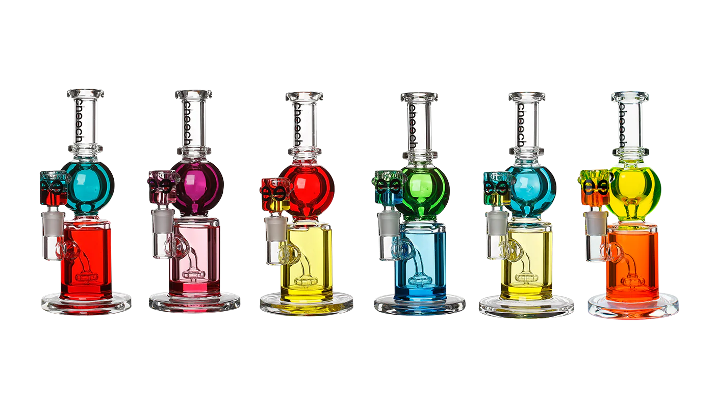 Cheech Glass 9” Two-Tone Glycerine Water Bong
