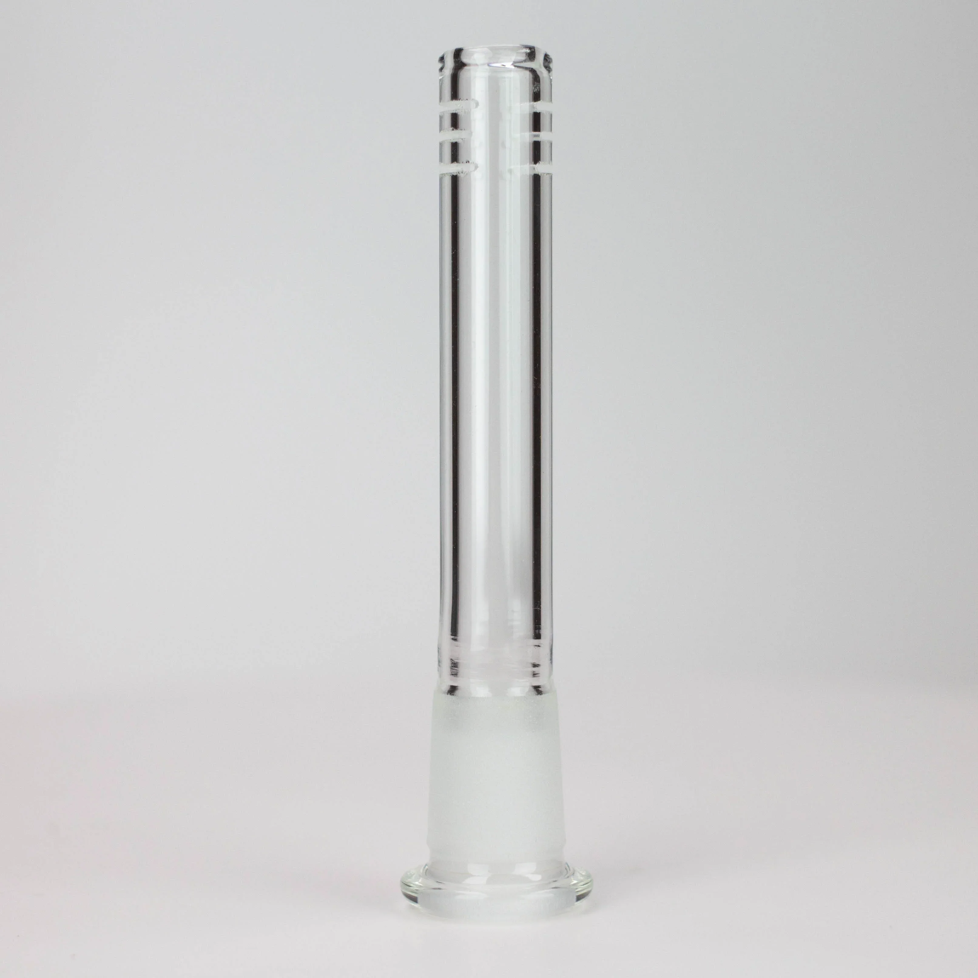 Clear Glass 6 slits Downstem - Image 4