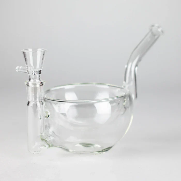 Clear Katora Water Pipe – Unique Bowl-Style Design