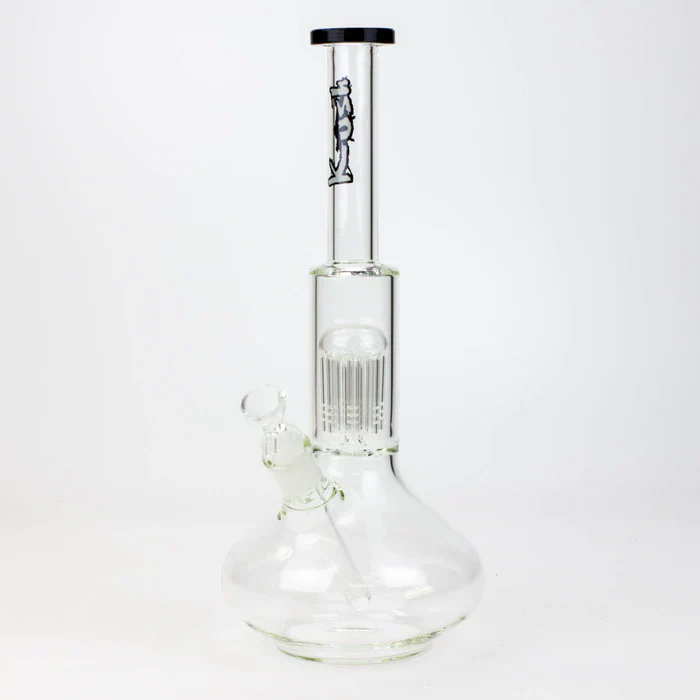 Kush 13" 8 Tree-Arm Round Base Glass Bong - Image 2
