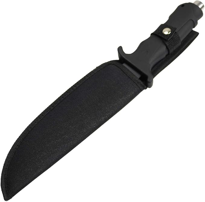 Defender-Xtreme - 13" Black Anodized Fixed Blade Hunting Knife - Image 2