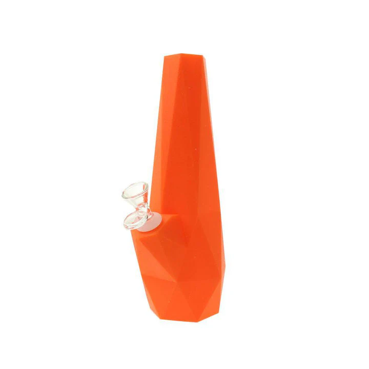 10" Diamond Silicone Water Pipe