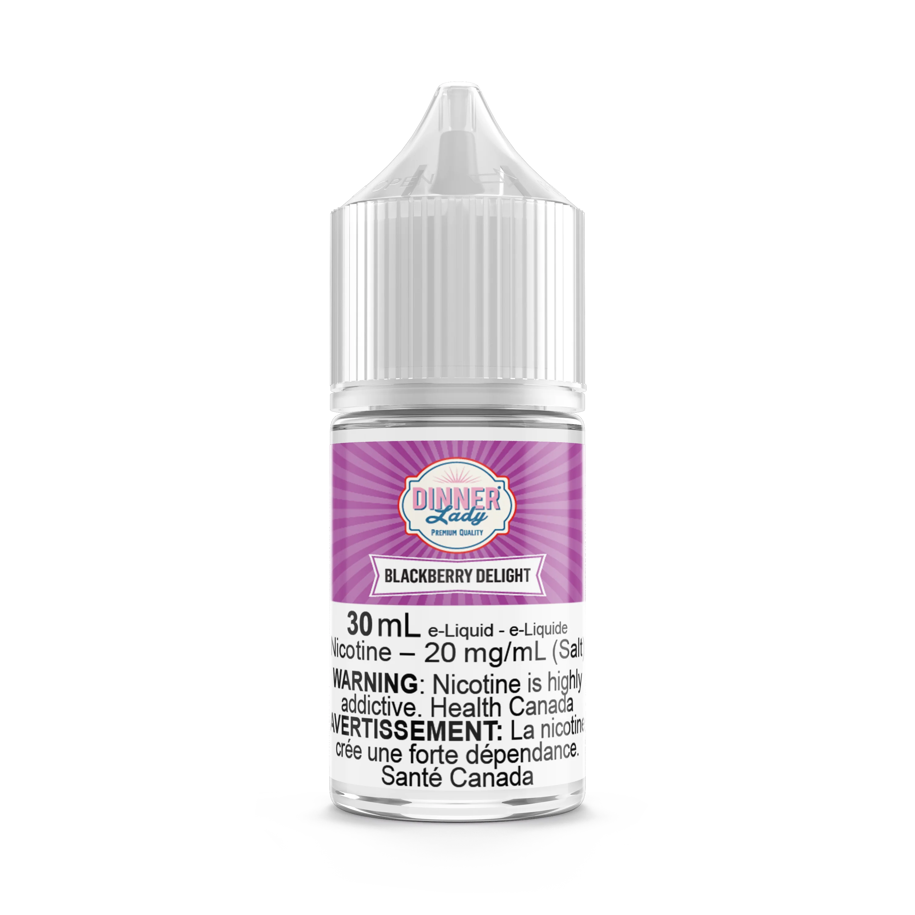 [CLEARANCE] Dinner Lady Nic Salts Blackberry Delight