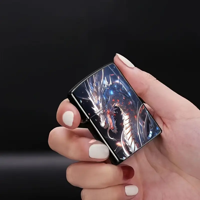 Dragon King Refillable Lighter Cover - Image 3