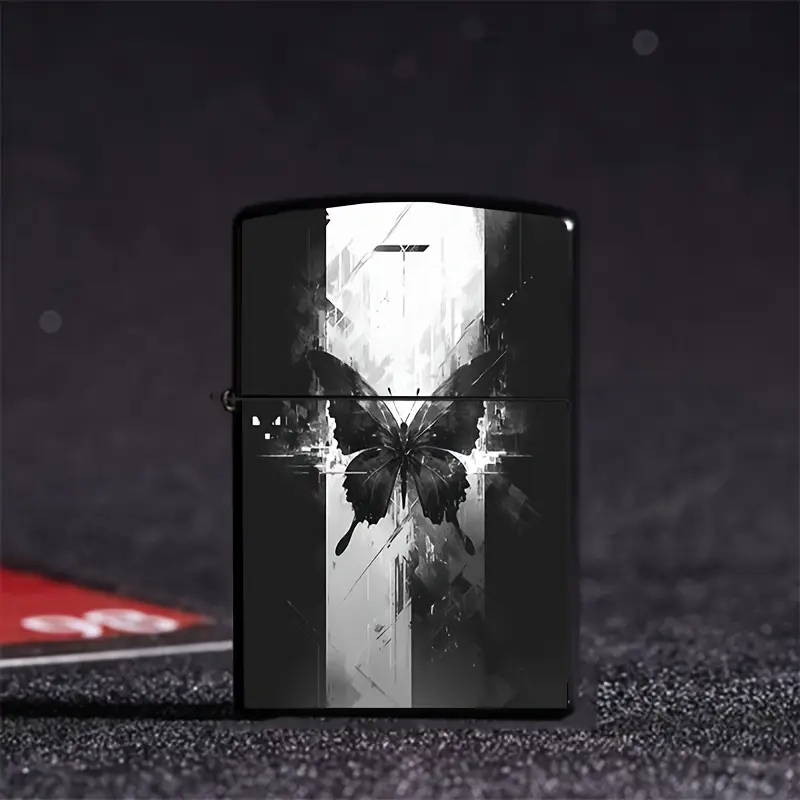 Elegant Butterfly Lighter Refillable Tank Shell - Image 2