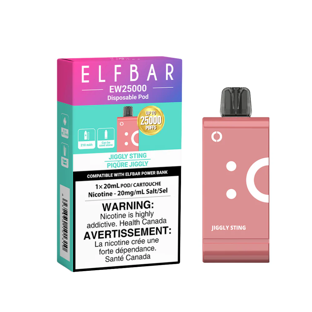 [CLEARANCE] Elf Bar EW25K Puff Disposable Replacement Pod **Battery Included** - Image 5