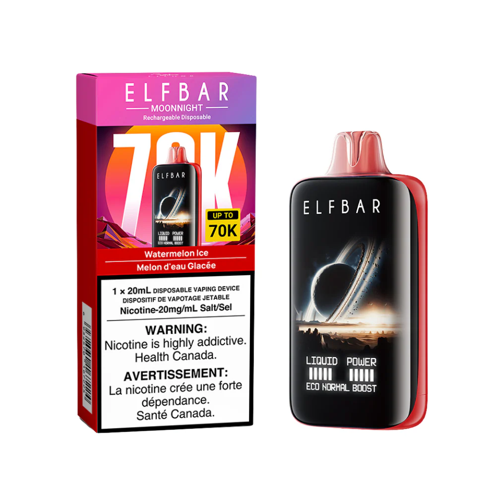 ELF Bar MoonNight Rechargeable Disposable Vape 20mL - Image 10