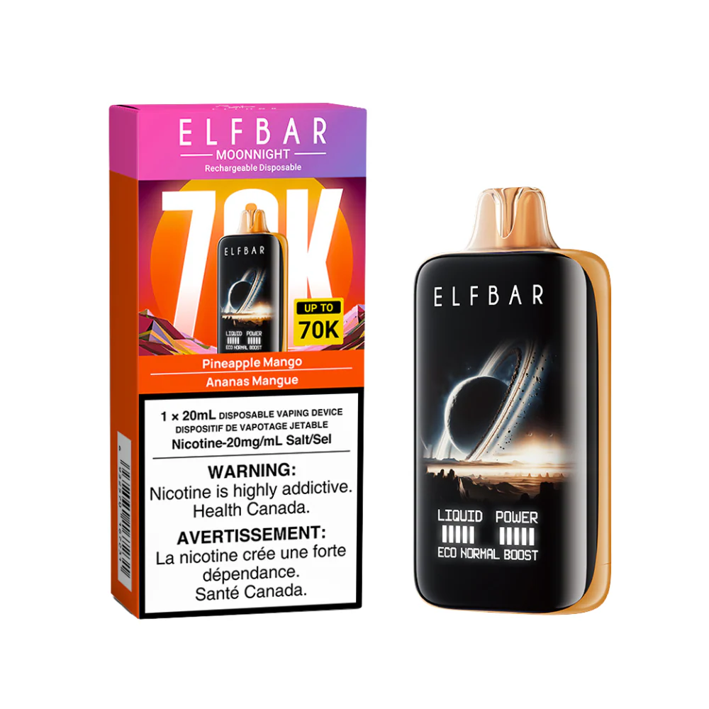 ELF Bar MoonNight Rechargeable Disposable Vape 20mL - Image 7