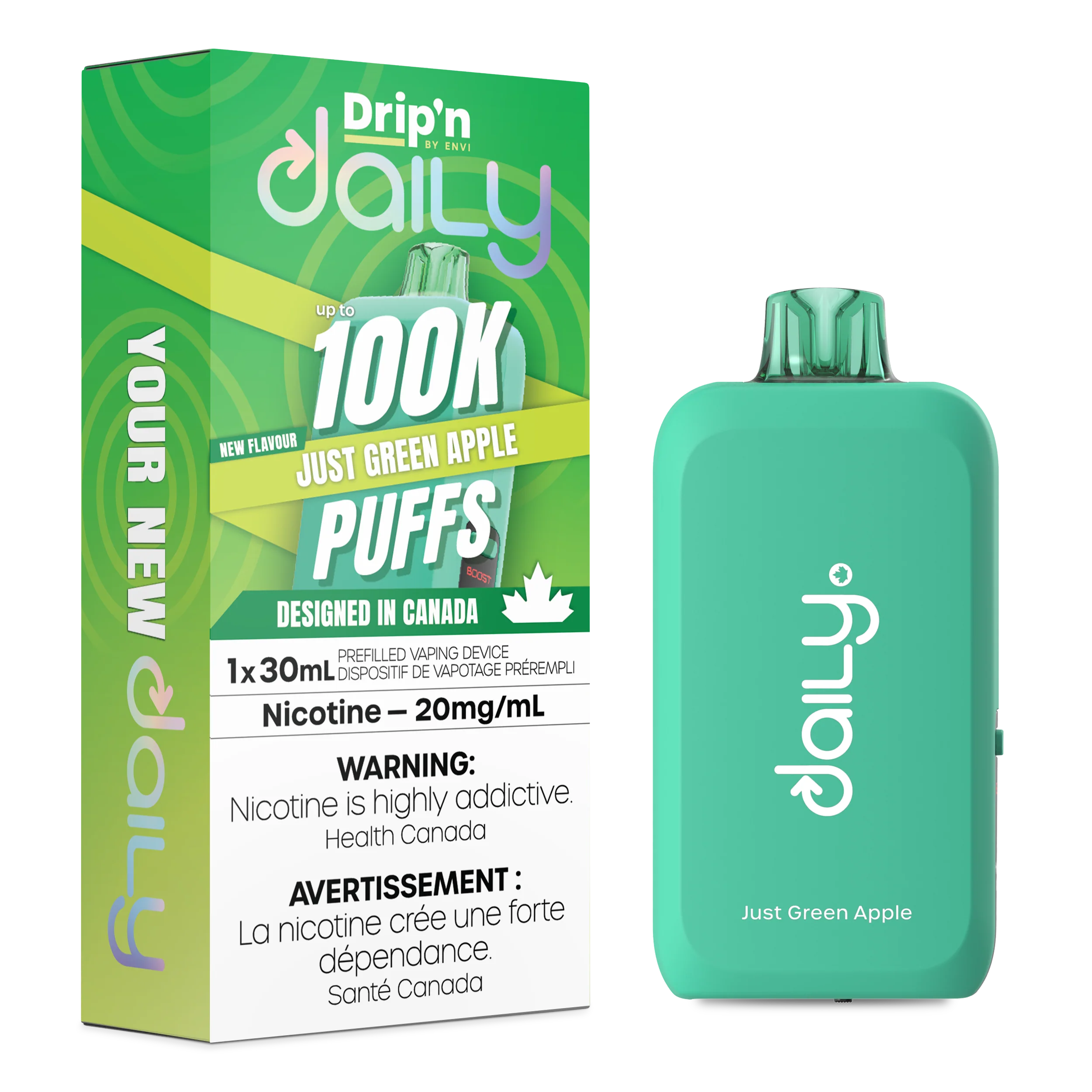 Envi Drip'n Daily Disposable Vape 30mL **Launch Special** - Image 3