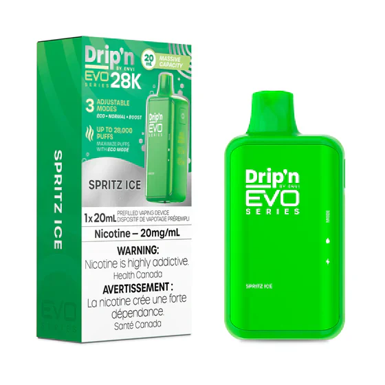 (Clearance) ENVI Drip'n EVO SERIES 28K Rechargeable Disposable Vape 20ml - Image 14