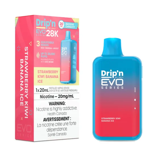(Clearance) ENVI Drip'n EVO SERIES 28K Rechargeable Disposable Vape 20ml - Image 24