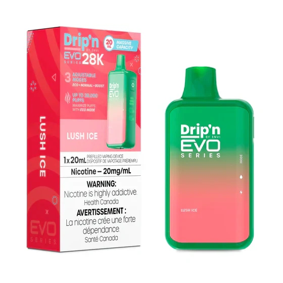 (Clearance) ENVI Drip'n EVO SERIES 28K Rechargeable Disposable Vape 20ml - Image 31
