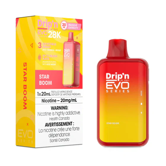 (Clearance) ENVI Drip'n EVO SERIES 28K Rechargeable Disposable Vape 20ml - Image 34