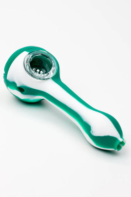 EYE Silicone Hand Pipe with Glass Bowl - Image 5