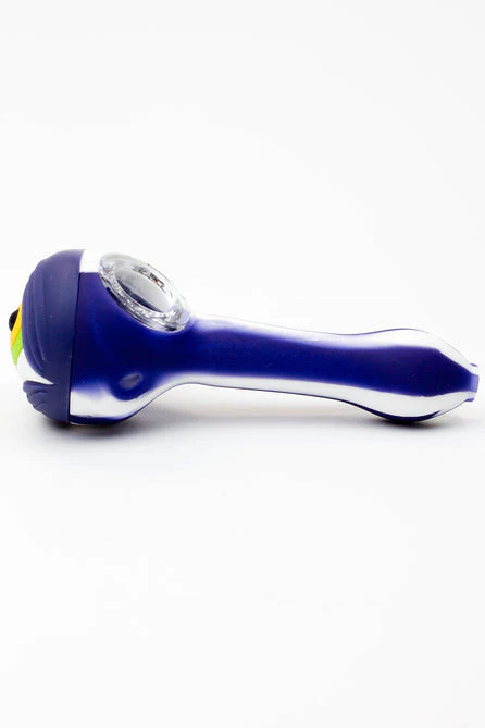 EYE Silicone Hand Pipe with Glass Bowl - Image 7