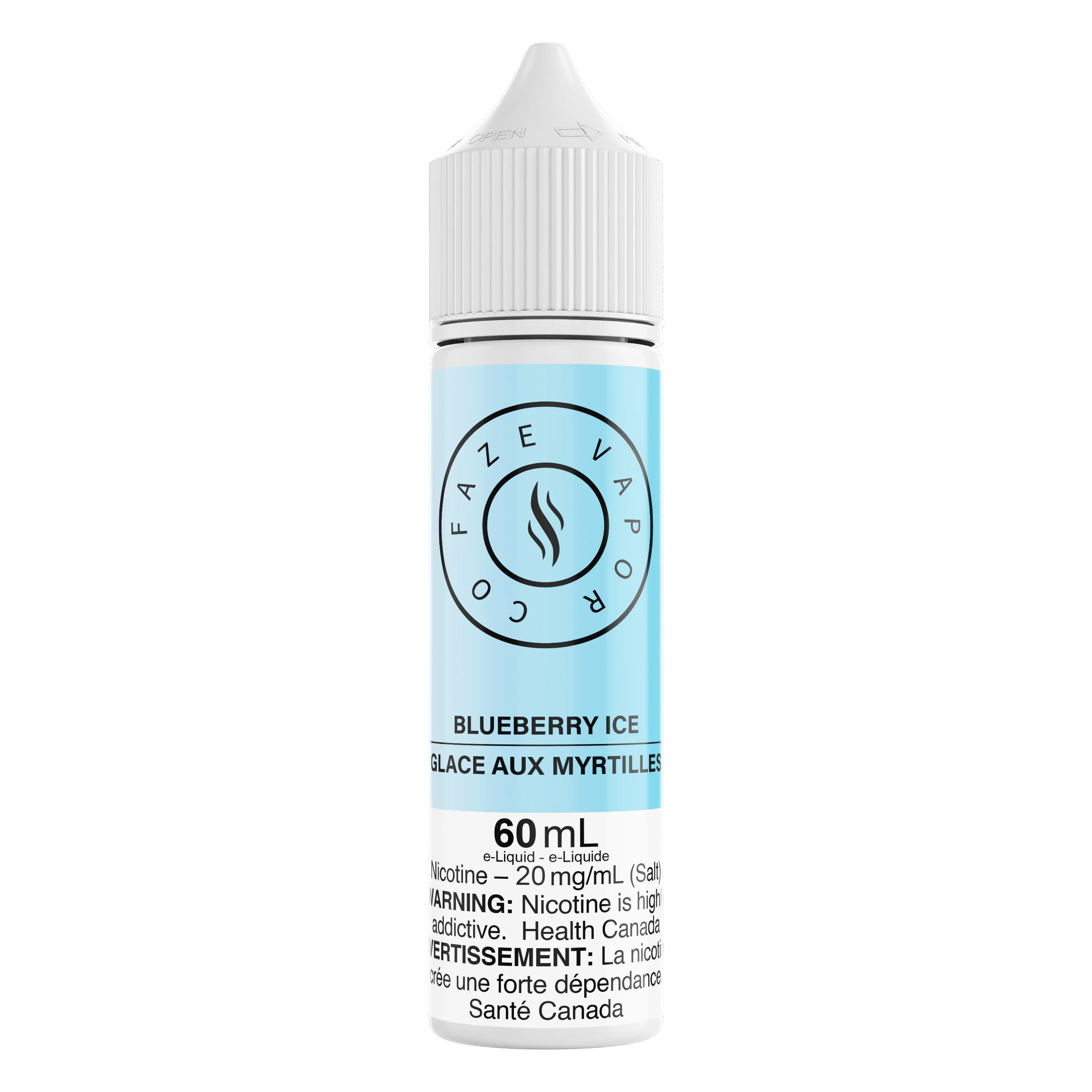 Faze Vapor Co 60mL Salts - Blueberry Ice