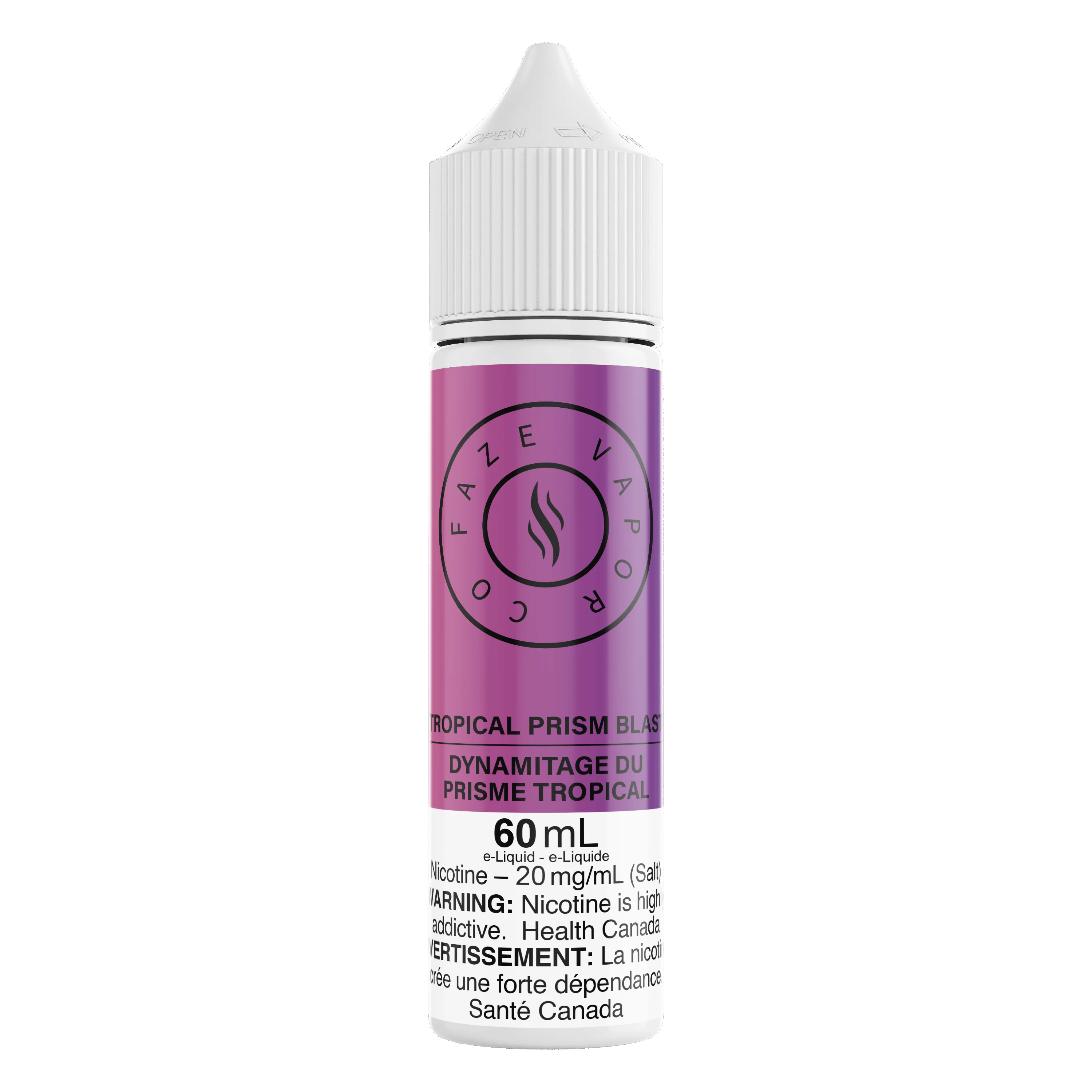 Faze Vapor Co 60mL Salts - Tropical Prism Blast
