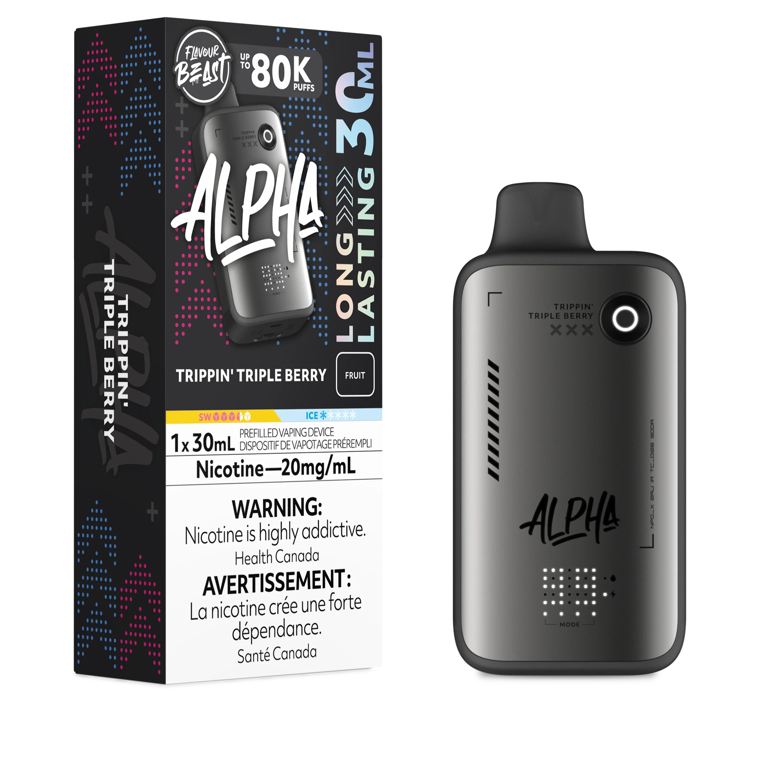 Flavour Beast Alpha Disposable Vape 30mL - Image 8