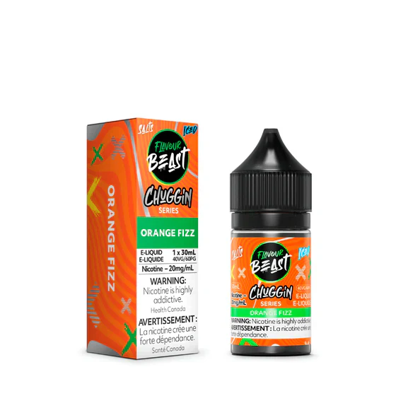 Flavour Beast Chuggin E-Liquid - Orange Sparkle Iced