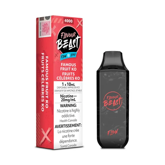 [CLEARANCE] Flavour Beast Flow Rechargeable Disposable 4000 Puff Flavor 10ml - Image 20