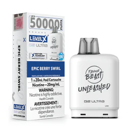 Flavour Beast Unleashed Level X G2 Ultra Replacement Pod 20mL - Image 12