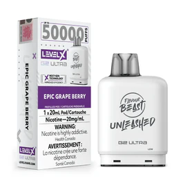 Flavour Beast Unleashed Level X G2 Ultra Replacement Pod 20mL - Image 24