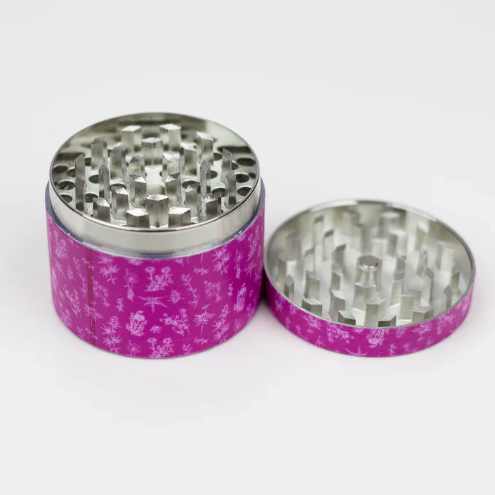 Flower Stampede 4-Layer Pink Grinder - Image 3