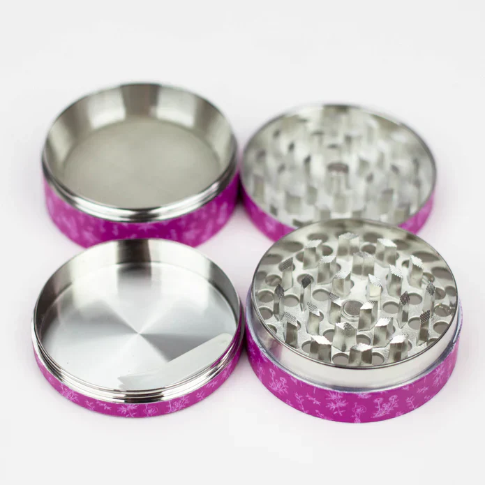 Flower Stampede 4-Layer Pink Grinder - Image 5