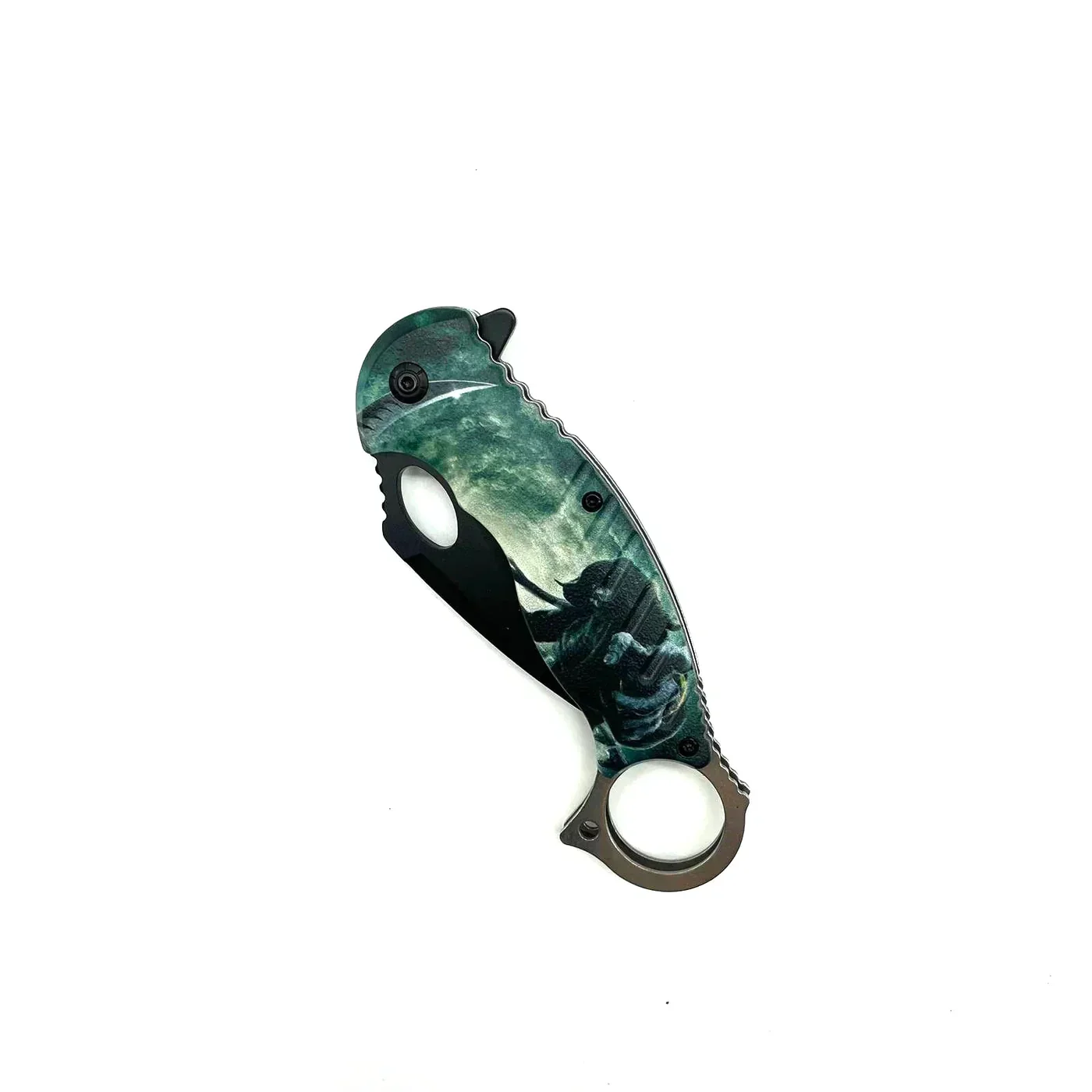 Snake Eye - 8.5" Foldable Pocket Knife - Abyssal - Image 2