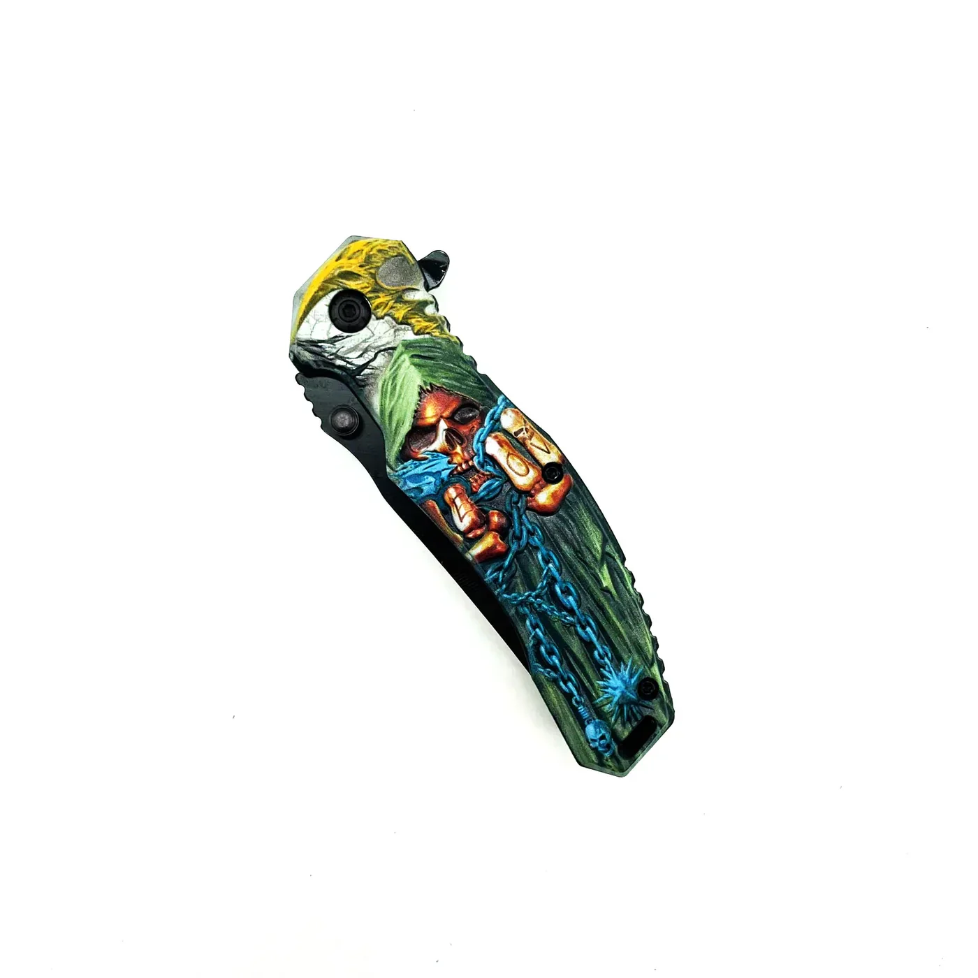 Snake Eye - 8.5" Foldable Pocket Knife - Outlaw - Image 2