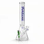 Fortune - 18" 7mm Beaker Bong w/ Lighter Holder - Image 2