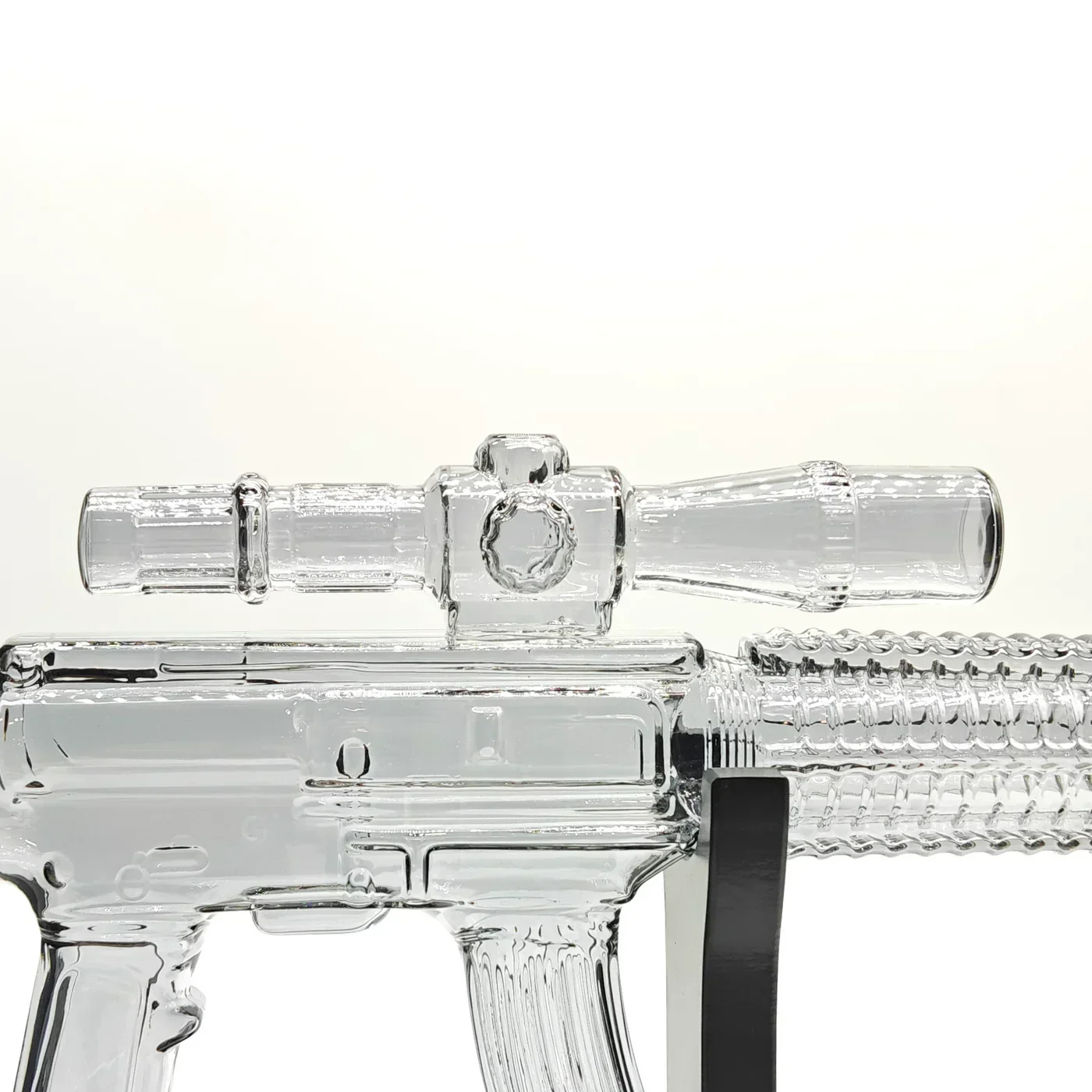 Fortune - 24" Carbine Rifle Bong w/ Hard Wood Stand - Image 5