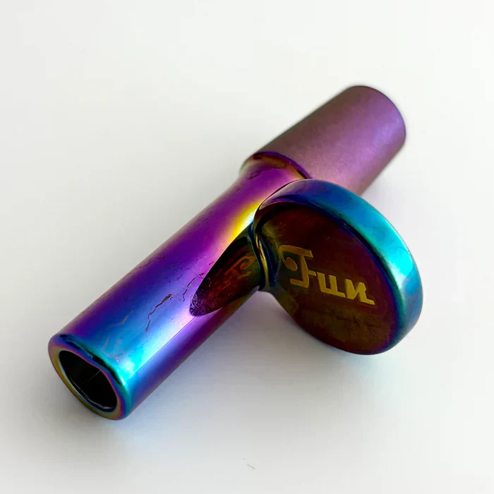Fortune - 14mm Electroplate Glass Popper Bowl w/ Gold Logo - Image 6