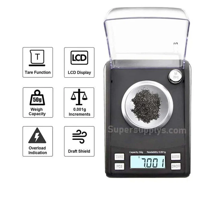 Fortune | FN-50 50g x 0.001g Scale With 50g Weight - Image 3