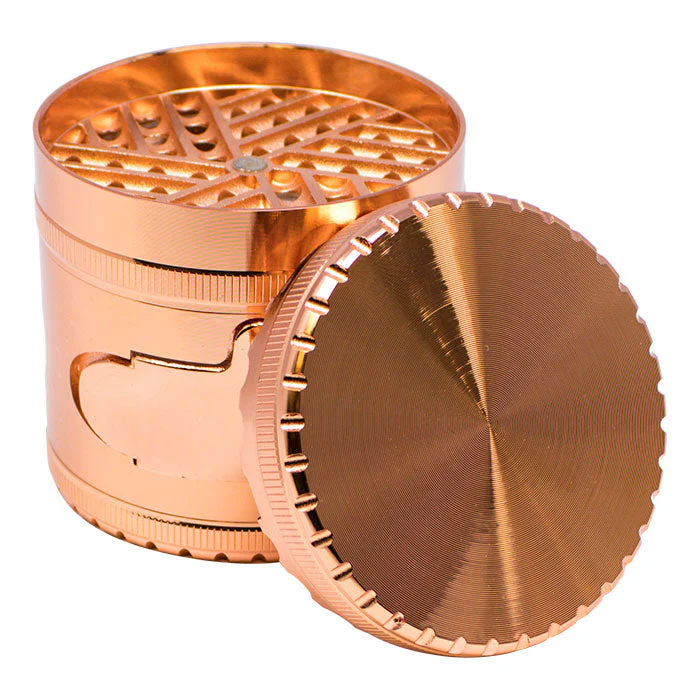 Four Stage 63mm Aluminum Grinder Gun/Gold - Image 3