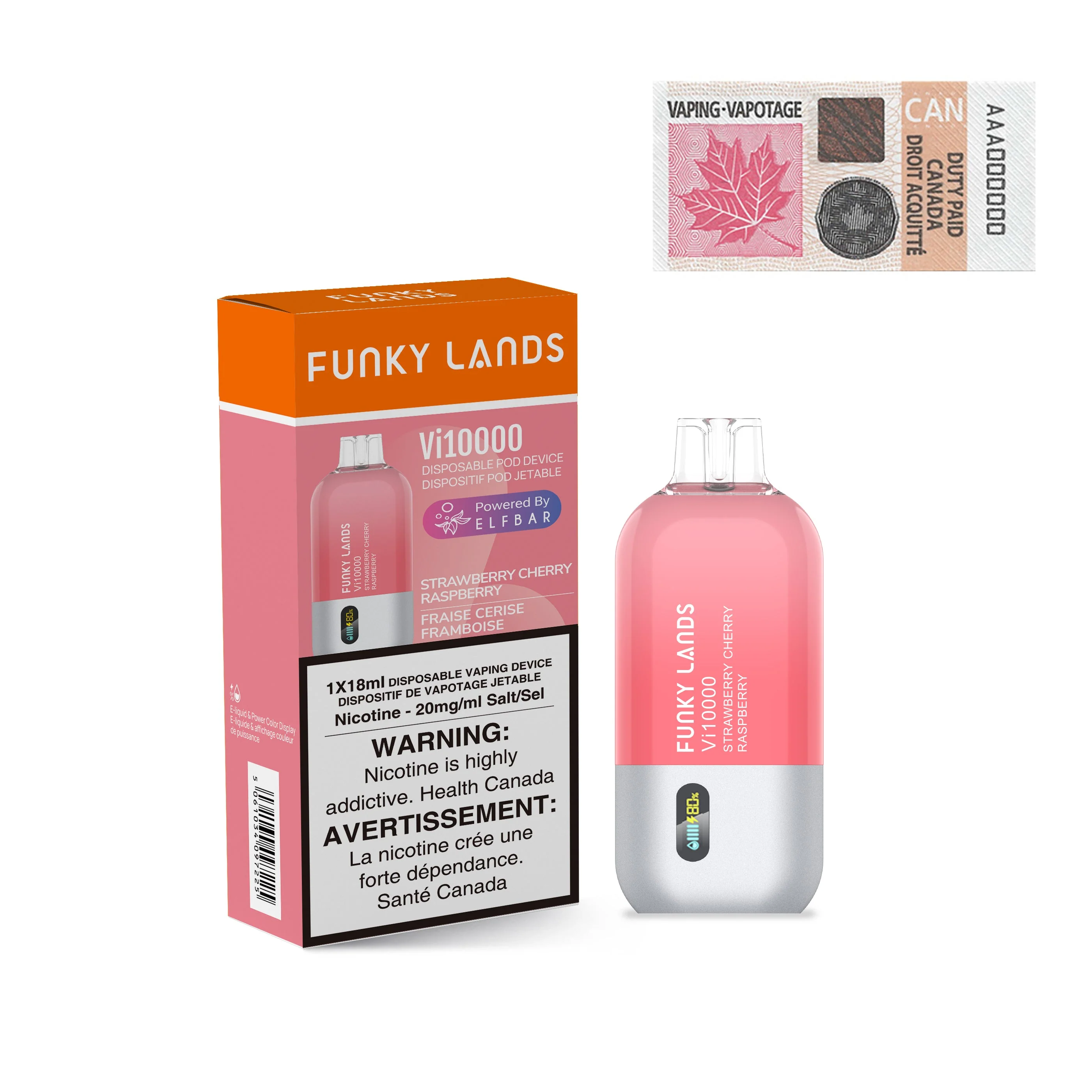 Funky Lands by ElfBar Vi10000 Rechargeable Disposable Vape 18ml - Image 14